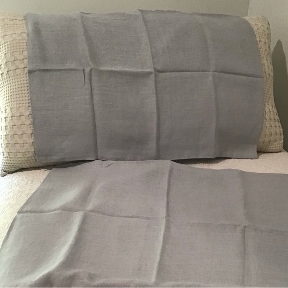 3h Linen Standard Pillow Shams - Picture 2 of 2